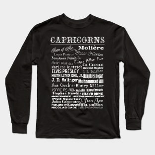 Capricorns Long Sleeve T-Shirt